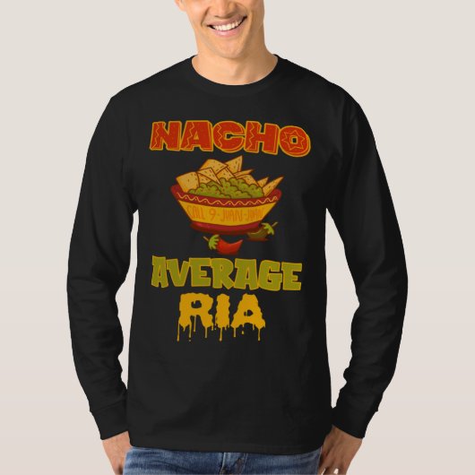 T-shirt Nacho Average Ria (Devant)