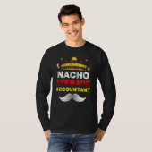 T-shirt Nacho Comptable Moyen Funny Cinco De Mayo Mexique (Devant entier)