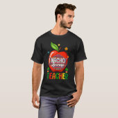 T-shirt Nacho Enseignant Moyen Cinco De Mayo Fiesta Mexica (Devant entier)