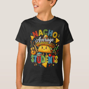 T-shirt Nacho étudiants moyens joli taco retour à l'école