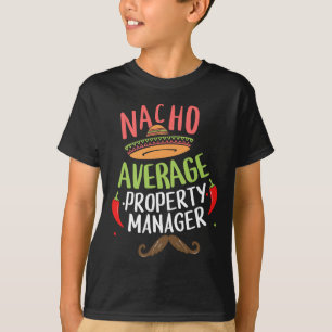 T-shirt Nacho Gestionnaire Moyen De Propriétés Sombrero Be