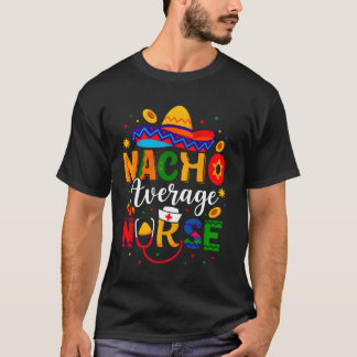 T-Shirt Nacho Infirmière Moyenne