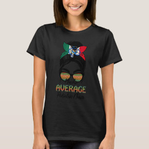 T-shirt Nacho Infirmière pédiatrique moyenne Messy Bun Cin