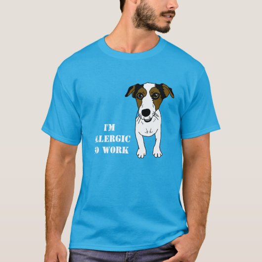 T-shirt Nacho le Jack Russell Terrier (Devant)