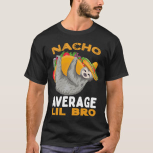 T-shirt Nacho Moyen Petit Frère Frère Cinco De Mayo Mexica