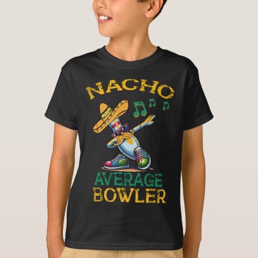 T-shirt Nacho Moyenne Bowler Cinco De Mayo (Devant)