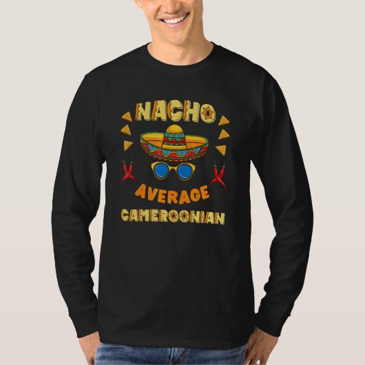 T-shirt Nacho Moyenne Camerounaise Cinco De Mayo (Devant)