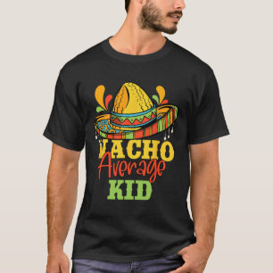 T-shirt Nacho Moyenne Enfant Cinco De Mayo Mexo Correspond