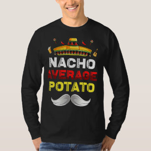 T-shirt Nacho Moyenne Gnome De Pomme De Terre Drôle Cinco