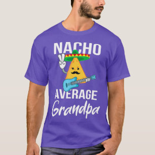 T-shirt Nacho Moyenne Grand-Père Funny Taco Mardi Hommes