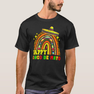 T-shirt Nacho Moyenne Grandson Cute Cinco De Mayo Arc-en-c