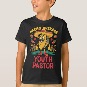 T-shirt Nacho Moyenne Jeune Pasteur Cinco De Mayo Mexicain