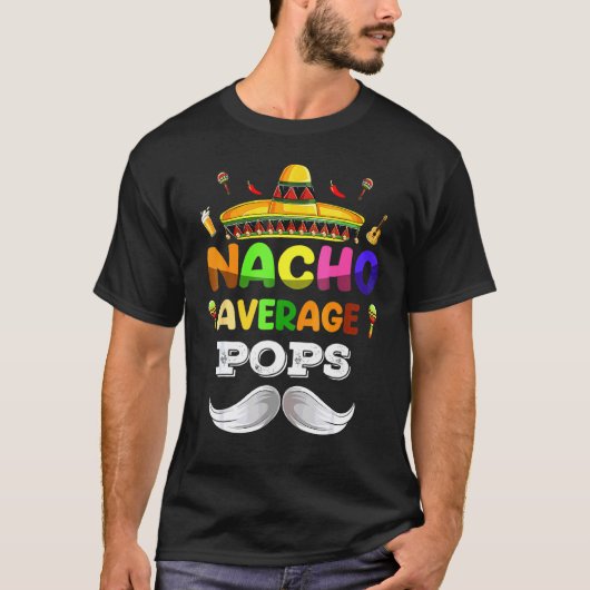 T-shirt Nacho Moyenne Pops Drôle Cinco De Mayo Parc Mexica (Devant)