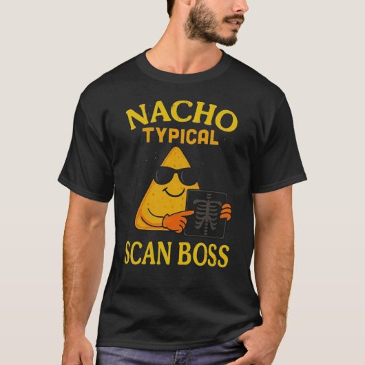 T-shirt Nacho Patron de Scan Typique (Devant)