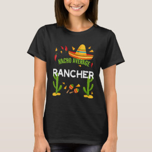 T-shirt Nacho Rancher Moyen Cinco De Mayo