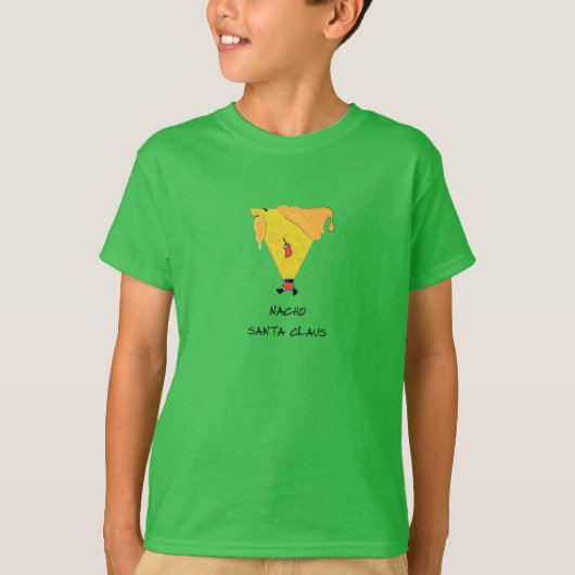 T-shirt Nacho Santa Claus (Devant)