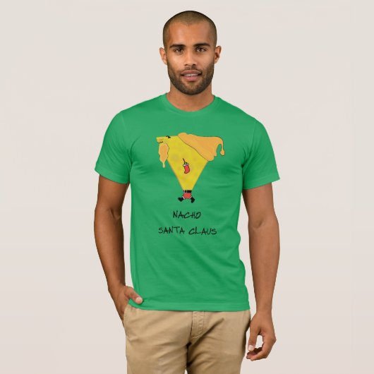 T-shirt Nacho Santa Claus (Devant entier)