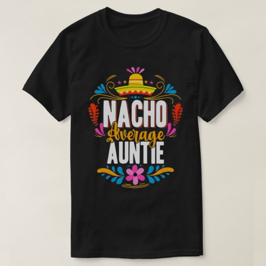 T-shirt Nacho Tante Moyenne Cinco De Mayo Meican Correspon (Design devant)
