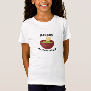 T-Shirt Nachos, La Salade Mexicaine - Girls Jersey T-S