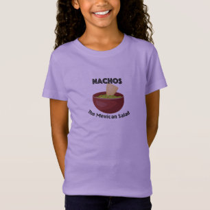 T-Shirt Nachos, La Salade Mexicaine - Girls Jersey T-S