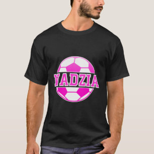 T-shirt Nadzia Nom Filles Football Jouer Football Sport Ve