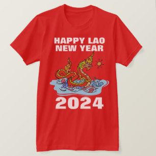 T-shirt Naga du Nouvel An Lao 2024