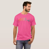 T-shirt Nage artistique Évolution de nage synchronisée (Devant entier)