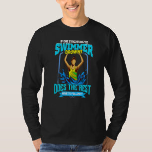T-shirt Nage artistique Synchro Nage Noyons Équipe de nata