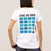 T-shirt Nage drôle (Dos)