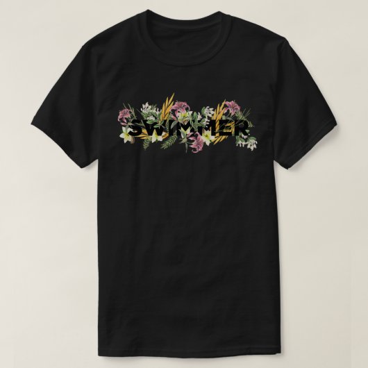T-shirt Nage floral (Design devant)