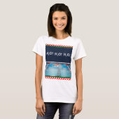 T-shirt Nage Noël de nage (Devant entier)