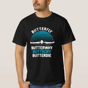 T-shirt Nage - Papillon Papillonnerie