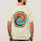 T-shirt Nager dans la rivière du temps Philosophique (Dos)
