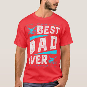 T-shirt Nager Meilleur Papa Jamais Nager 1
