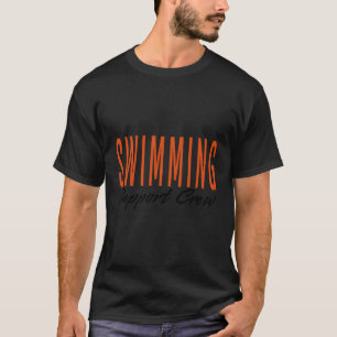 T-shirt Nager toute la journée Swimmer Support Crew