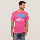 T-shirt Nageur de natation (Devant entier)