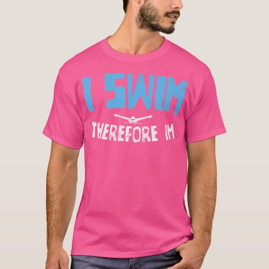 T-shirt Nageur de natation (Devant)