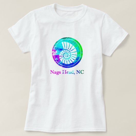 T-shirt Nags Head NC Shell (Design devant)
