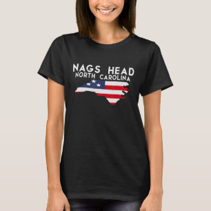 T-shirt Nags Head North Carolina USA State America Travel