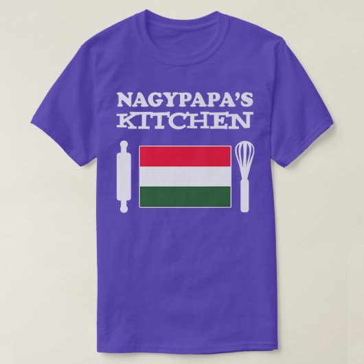 T-shirt Nagypapa's Kitchen Faim Grand-père (Design devant)