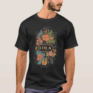 T-shirt N'Ai Pas Peur Lola Est Ici Grand-Mère Tee - shirts