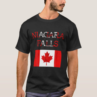 T-shirt Naigara Falls Canada Canadian Pride Canada Drapeau