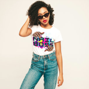 T-shirt "Nail Boss" Bold Beauty Tech
