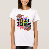 T-shirt "Nail Boss" Bold Beauty Tech (Devant)