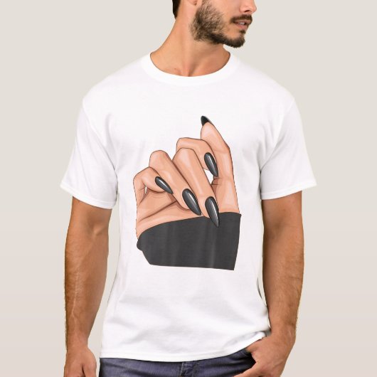 T-shirt Nail Hustler Nail Techniques Techniques Nail Boss (Devant)