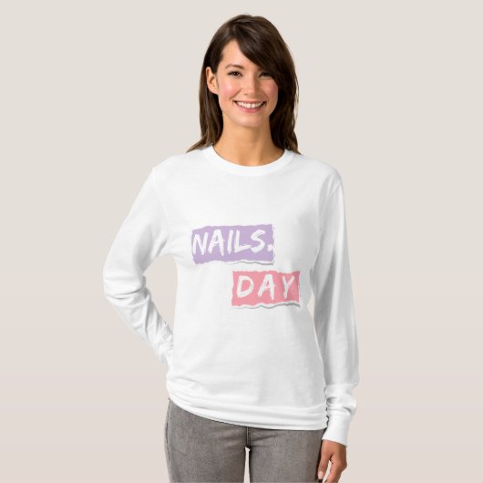 T-shirt Nails Day - Manucure douce - Making Nails (Devant entier)