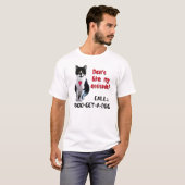 T-shirt N'aiment pas mon attitude ? (Devant entier)