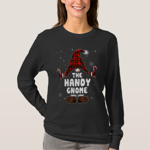 T-shirt Nain Adroit Famille assortie Noël carreau de Buffa