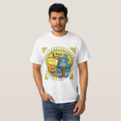 T-shirt Nain de créneaux de joie (Devant entier)
