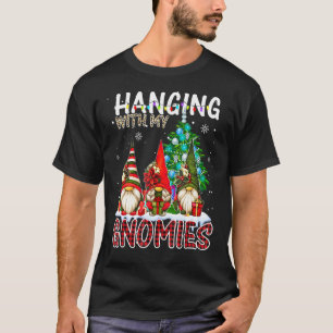 T-shirt Nain de jardin suspendu avec mes gnomes léopard 3